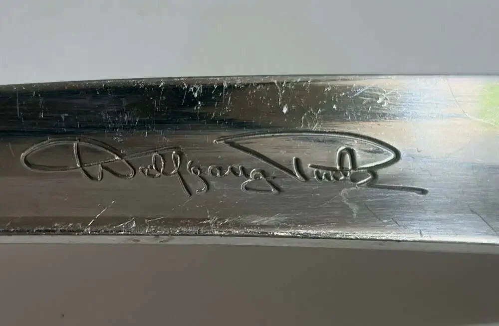 Wolfgang Puck Stainless Steel Slotted Serving Spoon
